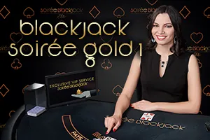 Blackjack Soirée Gold 1 - KINGBET189