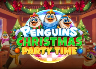 Penguins Christmas Party Time - KINGBET189